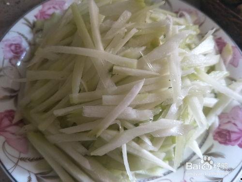 佛手瓜可以拌面吃